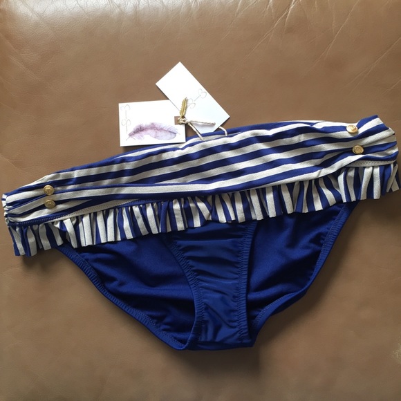 Sold 🎉HP🎉NWT JESSICA SIMPSON Skirted Bikini Bottom💙 - Picture 3 of 7